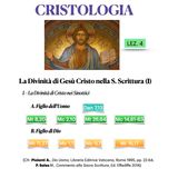 CR 25-04 La Divinità di Cristo nei Sinottici
