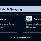 Data Modeling and Queries in Supabase vs Firebase
