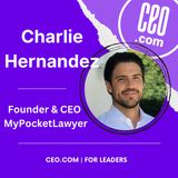 MyPocketLawyer CEO Charlie Hernandez