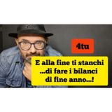 Episodio 1465 - Un appuntamento fisso di fine anno è con i classici "bilanci " che fai con te stesso.......ma alla fine ti stanchi pure di f