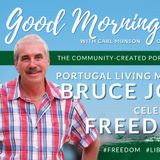Freedom Day, Free Portuguese Living magazine day on Good Morning Portugal!