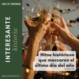Hitos históricos que marcaron el último día del año: Final de temporada