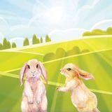 Los dos conejos - Fábulas para niños