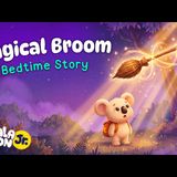 The Magical Broomstick  ✨ CUTE Toddler Bedtime Story  with Relaxing Baby Sleep Music