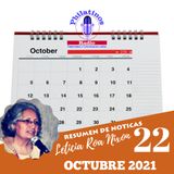 Resumen de Noticias Octubre  22, 2021 | La Noticia con Leticia