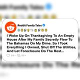 My Family Flew Away on Thanksgiving Morning Without Me | Reddit Family Stories