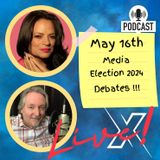 Thursday Live with Billy Dees and Shamanisis - Debates and Election 2024 - Media