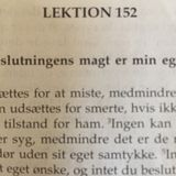 Lektion 152. Et kursus i mirakler.