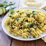 Pasta con zucchine e pangrattato