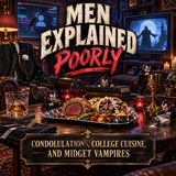 Condolulations, College Cuisine, and Midget Vampires