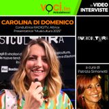 "MUSICULTURA 2025": la presentatrice CAROLINA DI DOMENICO su VOCI.fm - clicca PLAY e ascolta l'intervista