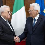 Mattarella riceve il presidente dell’Autorità Nazionale Palestinese, Abu Mazen