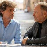 Alberto Angela-Vasco Rossi. Il dialogo, nato dalle domande del divulgatore scientifico al cantautore, con importanti riflessioni sulla vita.
