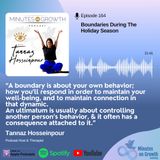 164: Boundaries During The Holiday Season