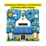 Day 37: Scaling Smart - Efficiency vs. Perfectionism in Building a Solar Company