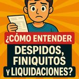 T1 006 Entiende los despidos, finiquitos y liquidaciones- Deberías saberlo