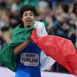 Atletica, Mondiali indoor: Mattia Furlani d’argento nel salto in lungo