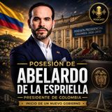 Así fue la posesión de Abelardo de la Espriella como presidente de Colombia 🇨🇴
