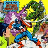 AI Panels - Captain America Meets the Asthma Monster (1987)