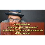 Episodio 1487 - L'espressione "sono qui per i commenti" andrebbe segnalata all'accademia della crusca!