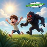 A PASSEGGIO COL MOSTRO! 🐾 Storia divertente per bambini 📖 Audiolibro bambini