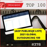 #378 IAOP publikuje listę 2021 Global Outsourcing 100