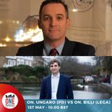 GOVERNO SI GOVERNO NO O ELEZIONI :  se ne parla con l'On. Simone Billi (#LEGA) e l'On. Massimo Ungaro - Deputato PD in Europa (#PD)