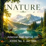 American Bee Journal Vol XXXIII No 4 Jan 1894 - Various