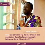 BELO fait partie du top 10 artistes peu populaires dans l'industrie musicale haïtienne