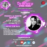 De letras y otros vicios con Juan Carlos Doñate