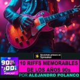 10 Riffs más famosos de los 90s