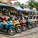 Why Honda Click 125 is most affordable rental on Samui?