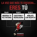 La Voz Interior: Cómo Dejar de Hablarte Mal y Reprogramar Tu Mente | Psicología Positiva