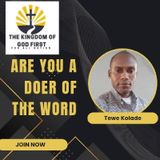 ARE YOU A DOER OF THE WORD?