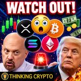 BITCOIN & ALTCOINS COOLDOWN AS JIM CRAMER TURNS BULLISH! REVERSAL SOON? TRUMP TO LAUNCH NEW COIN?
