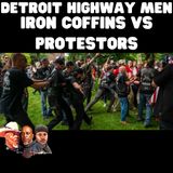 Detroit Highwaymen & Iron Coffins vs No Kings Protestors
