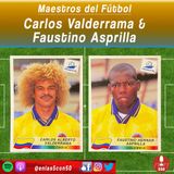 Maestros del Fútbol - Carlos Valderrama y Faustino Asprilla