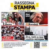 Rassegna Stampa di oggi – 9 ottobre 2026 | Mimmo Moramarco