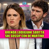 Brenda Lodigiani sbotta sul gossip con De Martino: la risposta in diretta che zittisce tutti