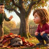 🦔🍂 Lena znalazła małego jeża pod stertą liści – JEŻYK jesienią | Audiobajka | Bajka do słuchania