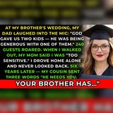 My Dad Compared Us Before 240 Wedding Guests | Family Wedding Drama