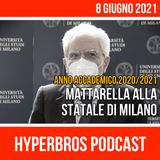 Il presidente Mattarella alla Statale di Milano