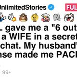 My MIL gave me a _6 out of 10_ as a WIFE in a secret group chat. [FULL STORY]