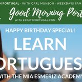 Time to Learn European Portuguese with Mia Esmeriz on the Good Morning Portugal! Show