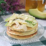 Pancake soffici all'avocado