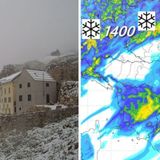 Previsioni 15-17 maggio: tempo perturbato e neve a 1500 metri. Migliora nel weekend