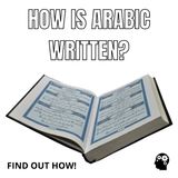 How do you write in the Arabic language?