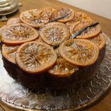 Torta rovesciata di arance bionde