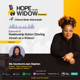 Relationship Button - Starting Afresh as a Widow