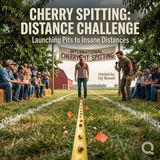 Cherry Spitting: Distance Challenge - Master the art of the spit with Oly Bennet